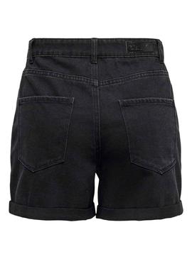 Short Only Vega Mom Preto para Mulher