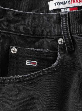 Shorts Tommy Jeans Hot Preto para Mulher