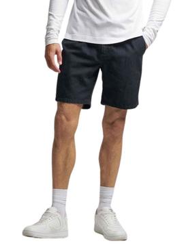 Bermudas Superdry Overdyed Azul Marinho para Homem