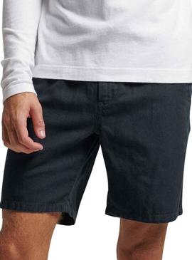 Bermudas Superdry Overdyed Azul Marinho para Homem