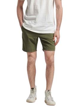 Bermudas Superdry Overdyed Verde para Homem