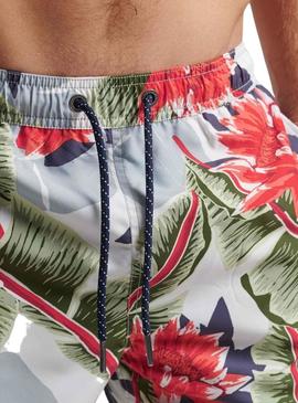 Swimsuit Superdry Vintage Branco para Homem