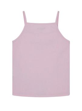 Top Pepe Jeans Anastasia Rosa para Menina