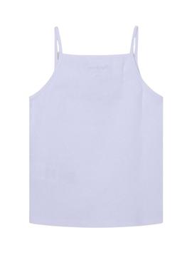 Top Pepe Jeans Anastasia Branco para Menina