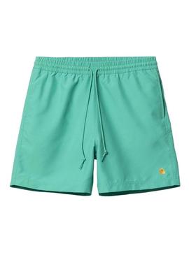 Calções de banho Swimsuit Carhartt Chase Verde Homem