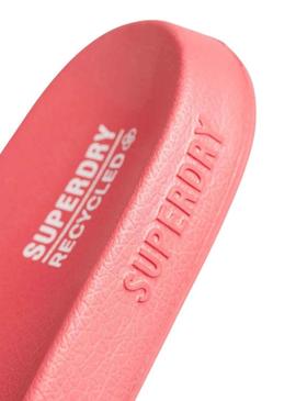 Flip flops Superdry Code Logo Rosa para Mulher