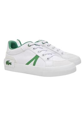 Sapatilhas Lacoste L004 123 Branco para Menino Menina