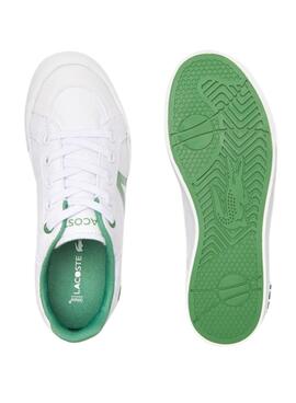 Sapatilhas Lacoste L004 123 Branco para Menino Menina