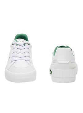 Sapatilhas Lacoste L004 123 Branco para Menino Menina