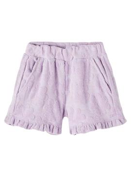 Short Name It Jenny Shorts Lila para Menina