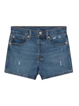 Shorts Levis 501 Azul para Menina