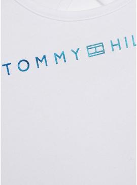 T-Shirt Tommy Hilfiger Tanktop Branco para Menino