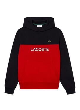 Sweat Lacoste Classic Fit Vermelho para Homem