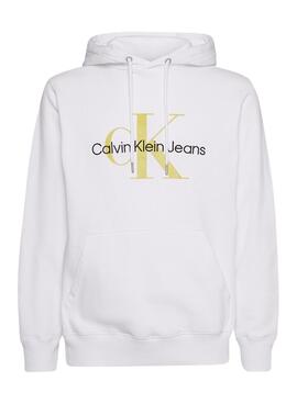 Sweat Calvin Klein Seasonal Branco para Homem