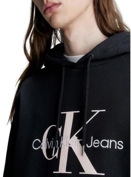 Sweat Calvin Klein Seasonal Preto para Homem