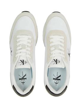Sapatilhas Calvin Klein Retro Runner Branco Homem