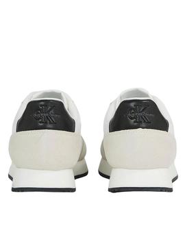 Sapatilhas Calvin Klein Retro Runner Branco Homem