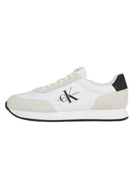 Sapatilhas Calvin Klein Retro Runner Branco Homem