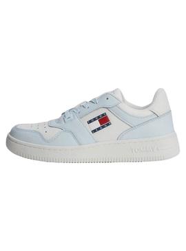 Sapatilhas Tommy Jeans Retro Branco para Mulher