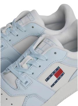 Sapatilhas Tommy Jeans Retro Branco para Mulher