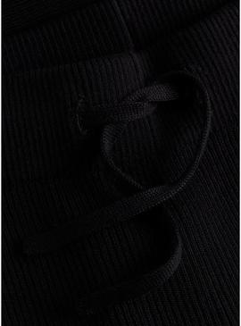 Calças Calvin Klein Badge Preto para Mulher