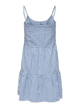 Vestido Only Emily Strap Azul para Mulher