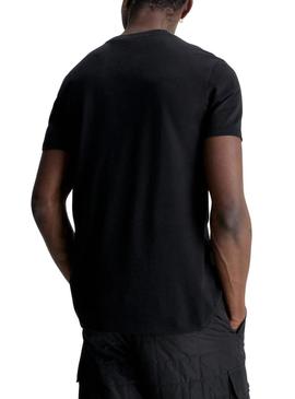 T-Shirt Calvin Klein Seasonal Preto para Homem