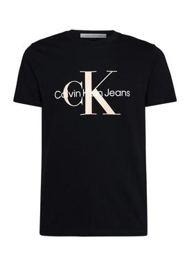 T-Shirt Calvin Klein Seasonal Preto para Homem