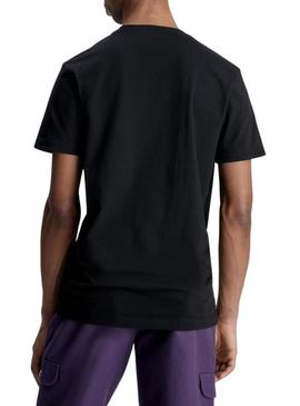 T-Shirt Calvin Klein Monologo Preto para Homem