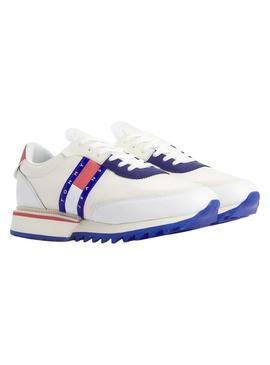 Sapatilhas Tommy Jeans Runner Branco para Homem