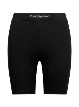 Shorts Calvin Klein Institutional Preto para Mulher
