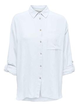 Camisa Only Willow Branco para Mulher