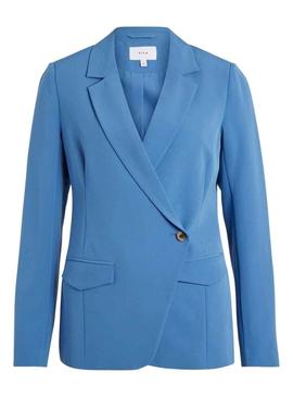 Blazer Vila Gula Azul para Mulher