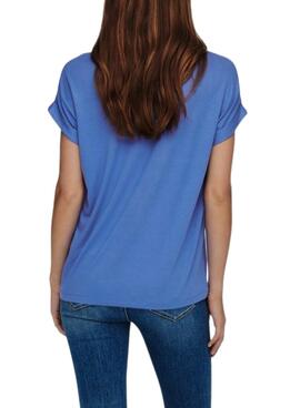 T-Shirt Only Moster Azul para Mulher