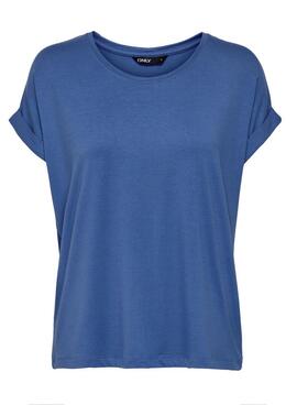 T-Shirt Only Moster Azul para Mulher