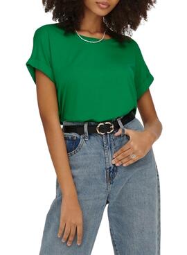 T-Shirt Only Moster Verde para Mulher