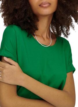 T-Shirt Only Moster Verde para Mulher