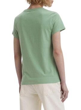 T-Shirt Levis Water Verde para Mulher