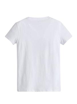 T-Shirt Levis Quilt Branco para Homem