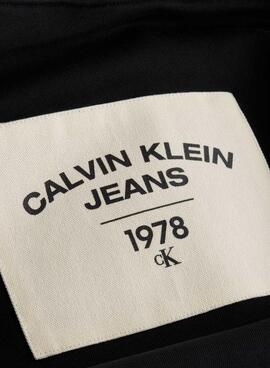 Sweat Calvin Klein Relaxed Preto para Mulher