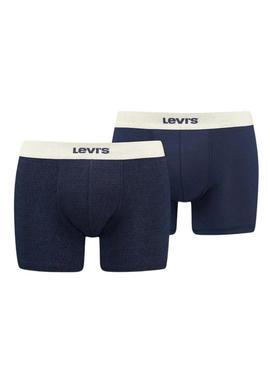 Cuecas Levis Tonal Azul Marinho para Homem