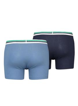 Cuecas Levis Placed Azul para Homem