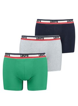 Cuecas Levis Sport Verde para Homem