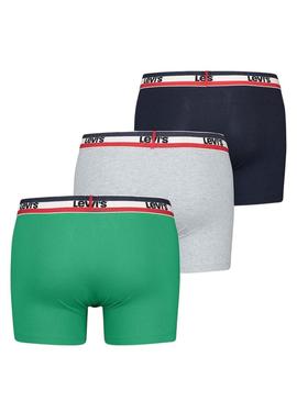 Cuecas Levis Sport Verde para Homem