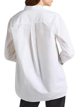 Camisa Pepe Jeans Falana Branco para Mulher