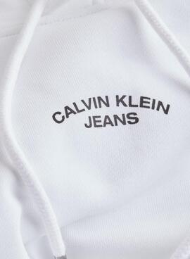 Sweat Calvin Klein Curve Graphic Branco Homem