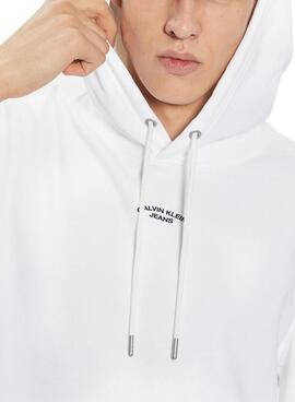 Sweat Calvin Klein Curve Graphic Branco Homem