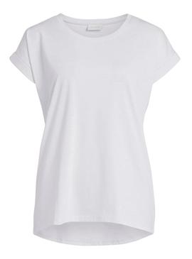 T-Shirt Vila Dreamers Branco para Mulher