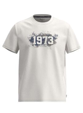 T-Shirt Pepe Jeans Ovingdean Branco para Homem