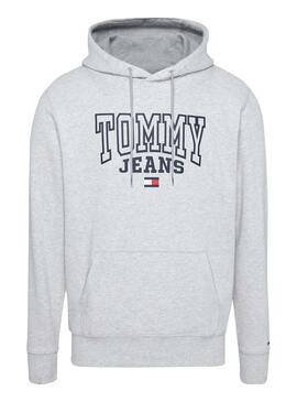 Sweat Tommy Jeans Entry Cinza para Homem